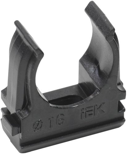 Клипса для гофры IEK CF16 Д=16 черный (уп. 100шт) картинка